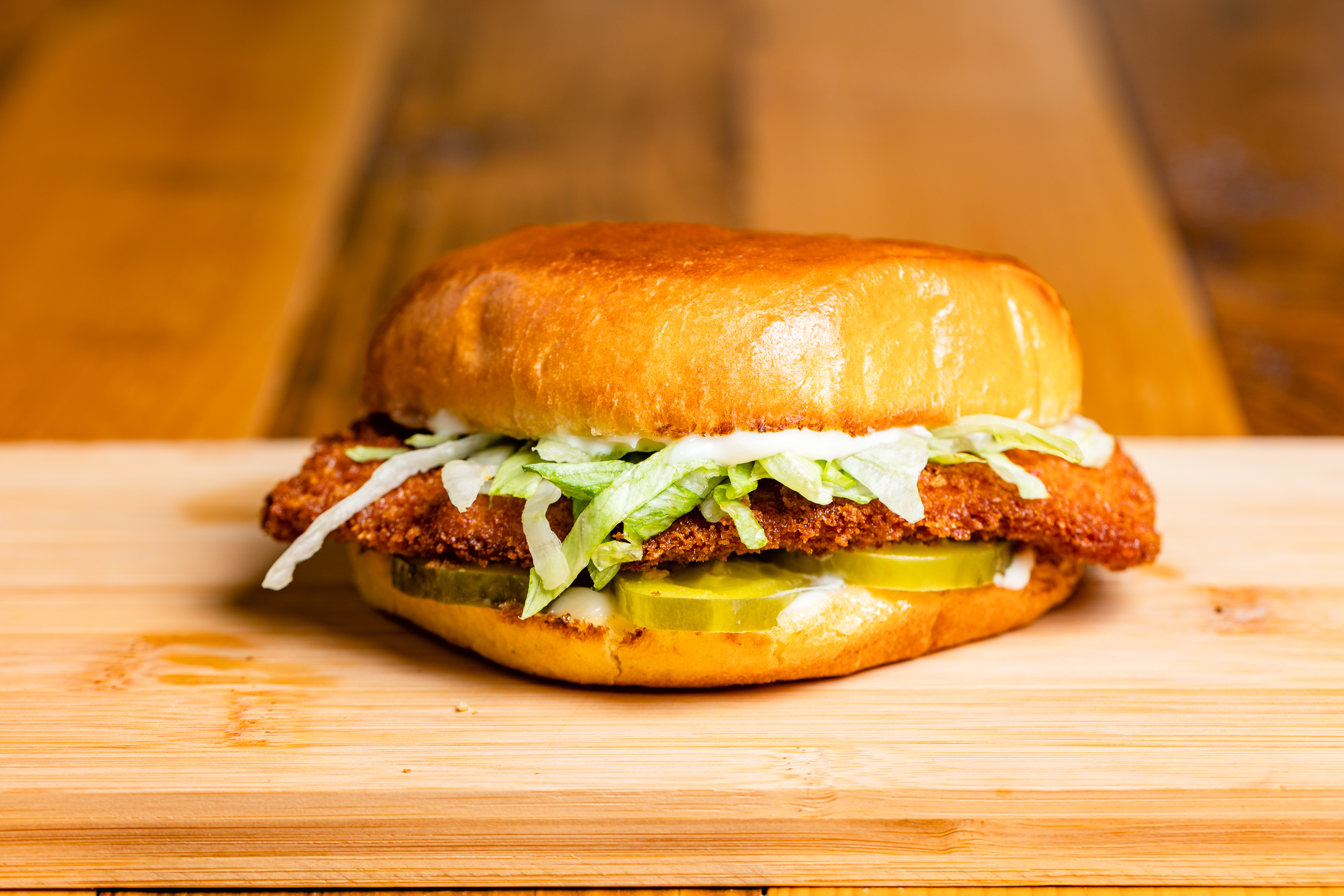 Mini Crisps - Mini hand-breaded crispy chicken tender sandwich o...